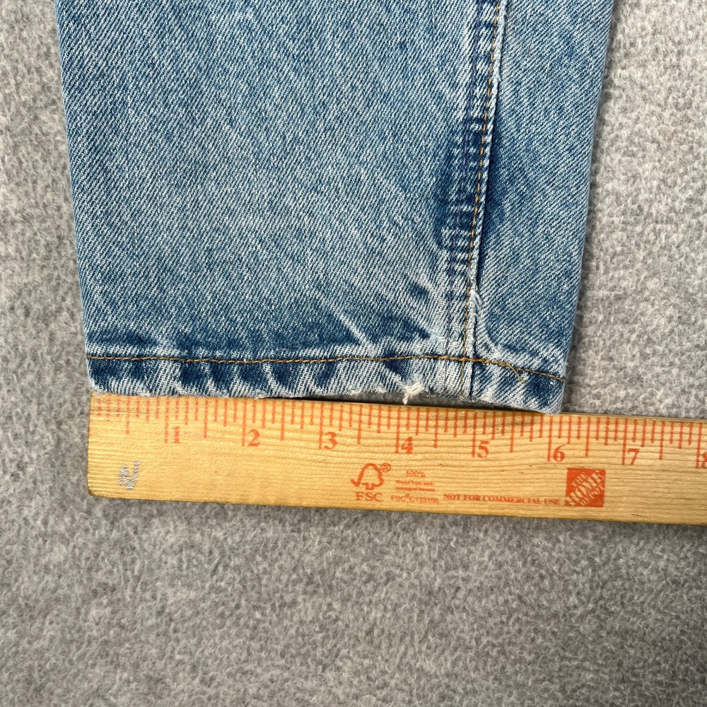Vintage GAP Reverse Mom Jeans Womens 6 Blue Denim Light Wash Cotton Straight Leg - Picture 4 of 10